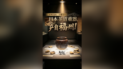 Waha！福州史丨拿城池换一个罐子？日本茶道重器，产自福州！