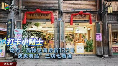 福州成都双城联动！ “央央有品”三坊七巷店正式启幕