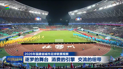 2026年福建省城市足球联赛观察 逐梦的舞台 消费的引擎 交流的纽带