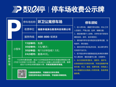 福州这25个停车场试行“阶梯计费”！