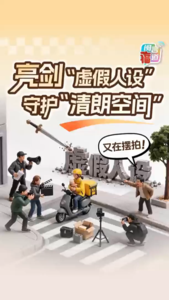 亮剑“虚假人设” 守护“清朗空间”